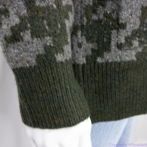NEW Madewell Allston Double-Button Cardigan Sweater in Houndstooth,  L - Picture 7 of 16